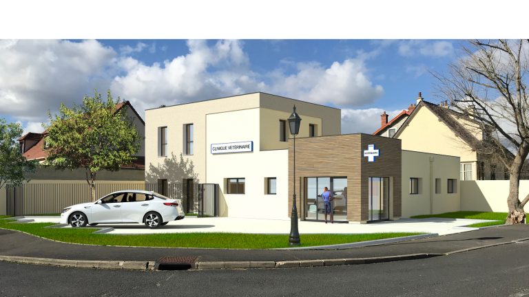 ETRECHY (91) – EXTENSION DE LA CLINIQUE VETERINAIRE PAR SUR ELEVATION (Phase 2)